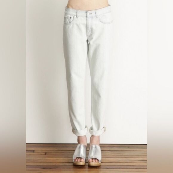 Acne Studios Boy Jean in Bleach Straight Jeans Size 26 - Picture 5 of 15